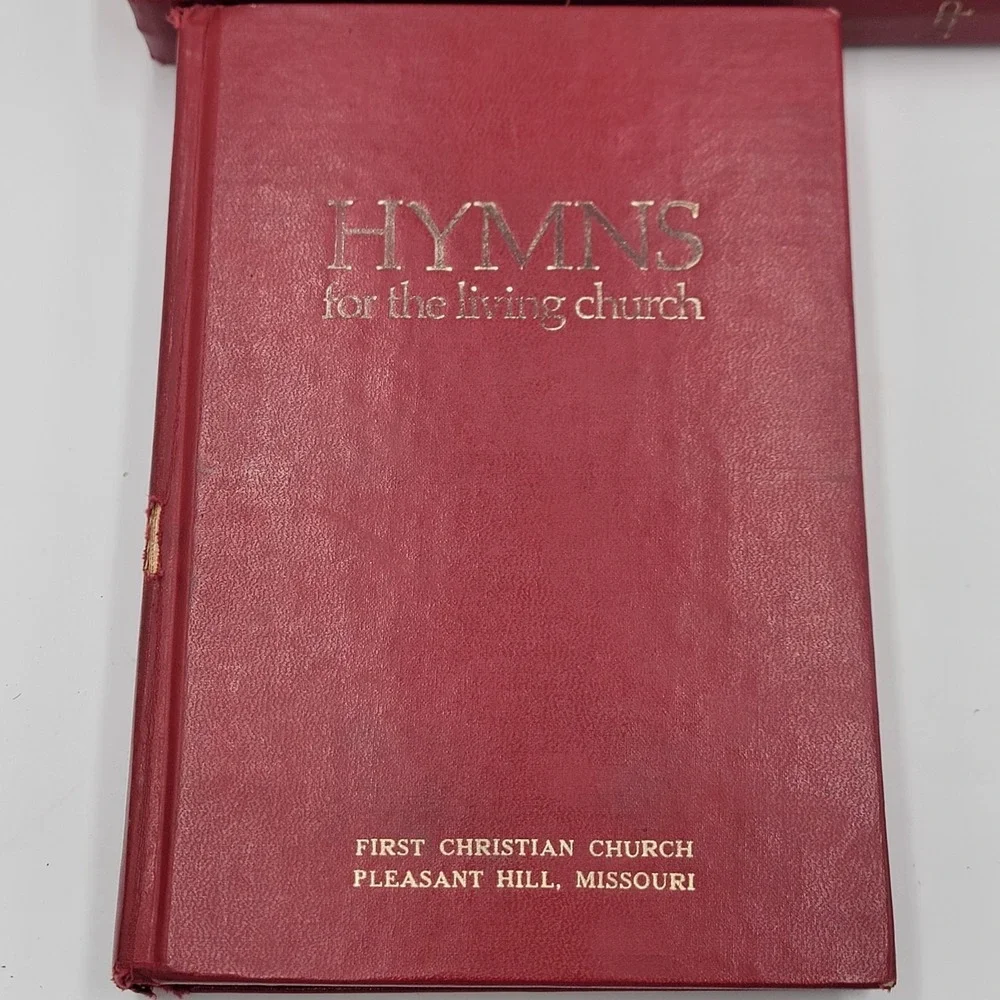 Vtg print 1980 Hymns for the Living Church: Hymnal by Hope Publishing  USA‎ Made